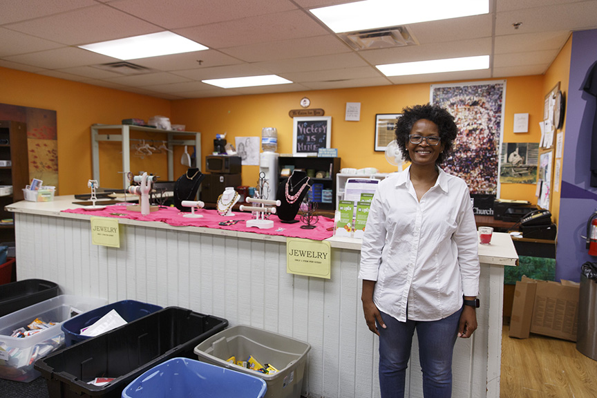 Inside the CD4AP Free Store