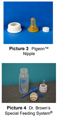 Pigeon™ Nipple and Dr. Brown’s Special Feeding System®
