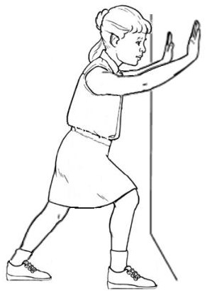 Exercise with sever's disease