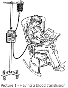 Having a Blood Transfusion