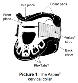 The Aspen cervical collar