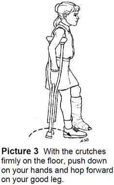 How to Use Crutches 3