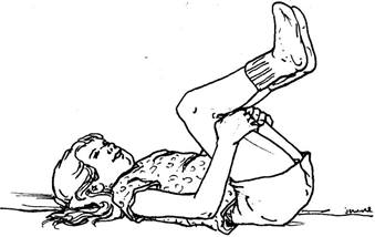 Stretching on Your Back