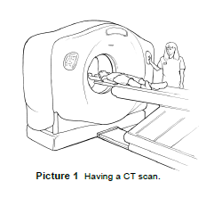 having a ct scan