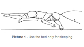 Child falling out of bed