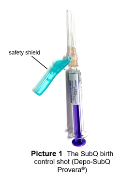 The SubQ birth control shot (Depo-SubQ Provera®)