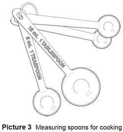 Measuring spoons
