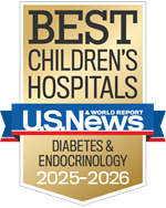 US News Badge Diabetes and Endocrinology