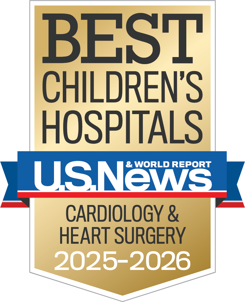 US News and World Report for Cardiology and Heart Surgery.