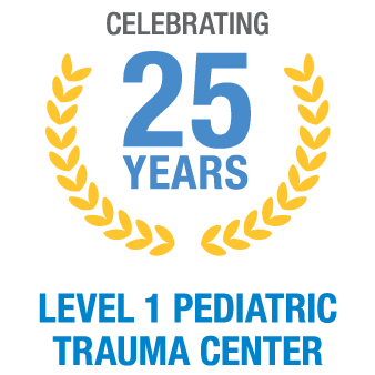 25 years as level 1 pediatric trauma center